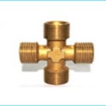 Brass cross male