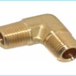 Brass male elbow