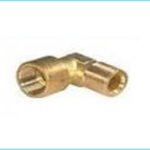 Brass male female elbow