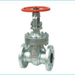 Gate valve flange end