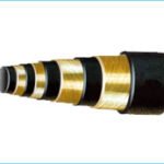Hydraulic hose spiral