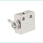 Knob lever valve