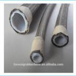 Ptfe pipe with ss braiding