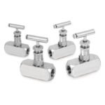 Resized high pressure needle valves