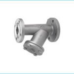 Y strainer flange end