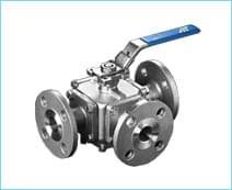 Ball-Valve-3-Way-Flange-End